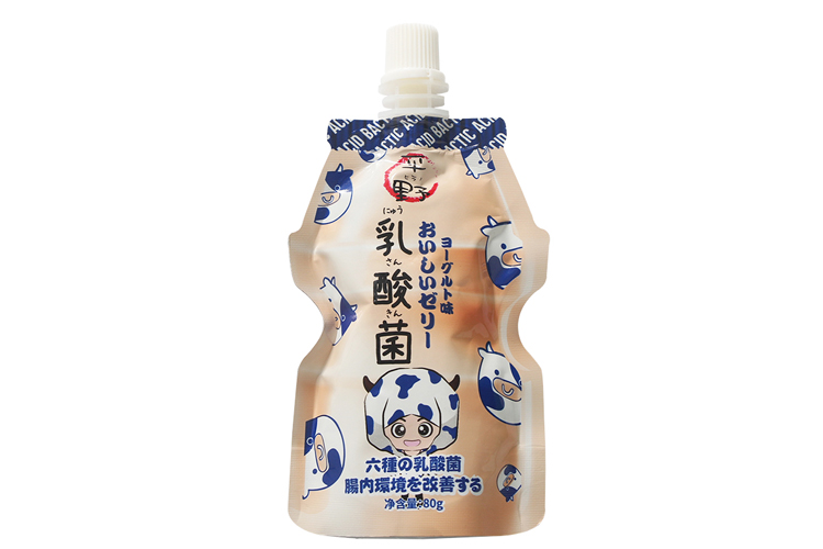 平野乳酸菌吸吸啫喱可吸果冻原味布丁80G